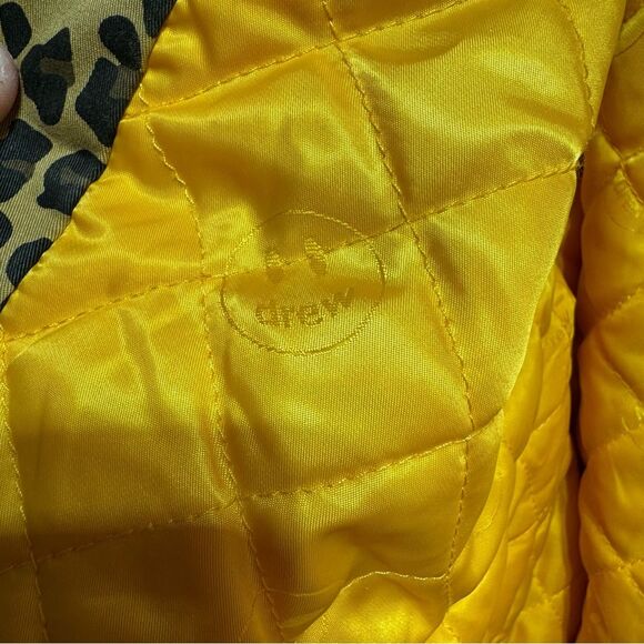 Drew House- Leopard/ Cheetah Print Zip Front Jacket- Sz. XXL - Picture 9 of 15